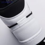 Air Jordan 1 Mid White Black Unisex - Image 13