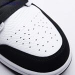 Air Jordan 1 Mid White Black Unisex - Image 8