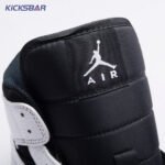 Air Jordan 1 Mid White Black Unisex - Image 9