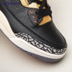 Air Jordan 3 Black Gold Men's - Image 8