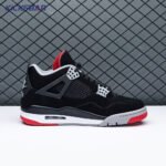 Air Jordan 4 Retro OG Bred 2019 Unisex - Image 4
