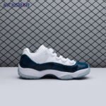 Jordan 11 Retro Low Snake Navy (2019) CD6846-102 Unisex - Image 4