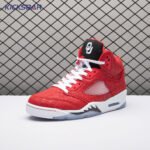 Air Jordan 5 Retro NCAA Oklahoma Sooners PE HQ7978-600 Men's - Image 3