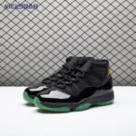 Air Jordan 11 Black Green Yellow CT8012-037 Men's - Image 2