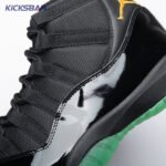 Air Jordan 11 Black Green Yellow CT8012-037 Men's - Image 11