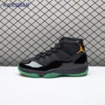 Air Jordan 11 Black Green Yellow CT8012-037 Men's - Image 4
