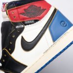 Jordan 1 Retro High OG SP Fragment x Union LA Varsity Red Sport Royal IO7847-002 Unisex - Image 10