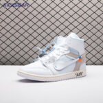 Jordan 1 Retro High Off-White Alaska AA3834-100 Unisex - Image 3