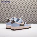 Nike Air Force 1 Low Hydrogen Blue Iron Grey IV4089-011 Unisex - Image 8